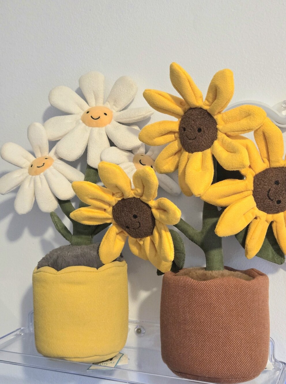Jellycat Bundle - Daisy & Sunflower pots